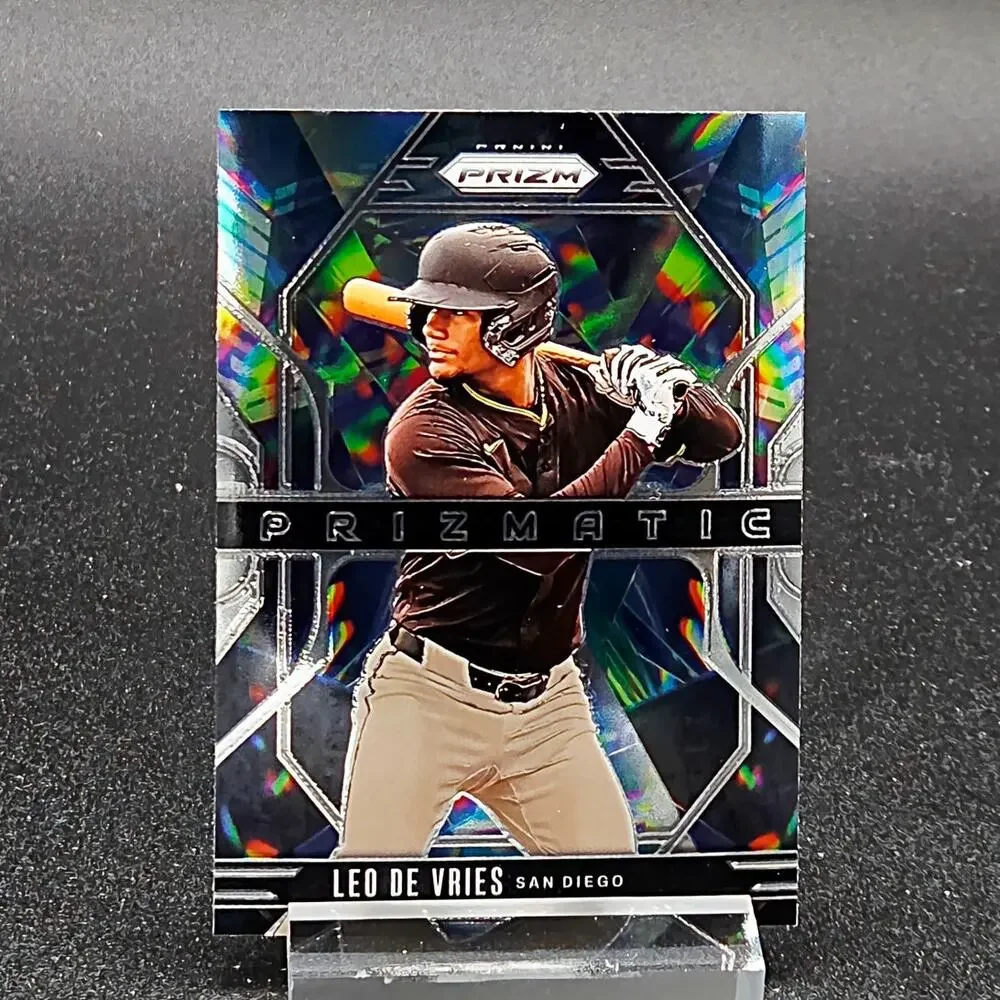 Leo De Vries Jersey Kings Patch Prizmatic RC Athletics Top Prospect